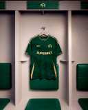Primeira camisa reserva da história do Feira FC