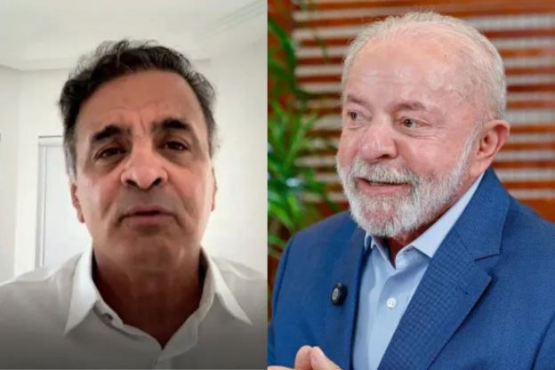 Lula e Aécio no mesmo palanque no Rio de Janeiro