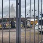 Parque é fechado e desmontado após morte de cantora gospel em Itabirito