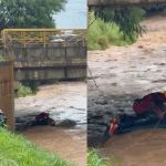 Bombeiros buscam por mulher desaparecida durante chuva no interior de SP