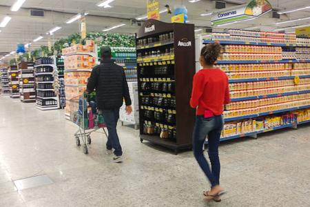 Setor foi impulsionado pelas vendas de supermercados