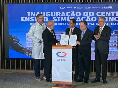 Lula participou de cerimônia de anúncio de investimentos no Hospital das Clínicas da USP