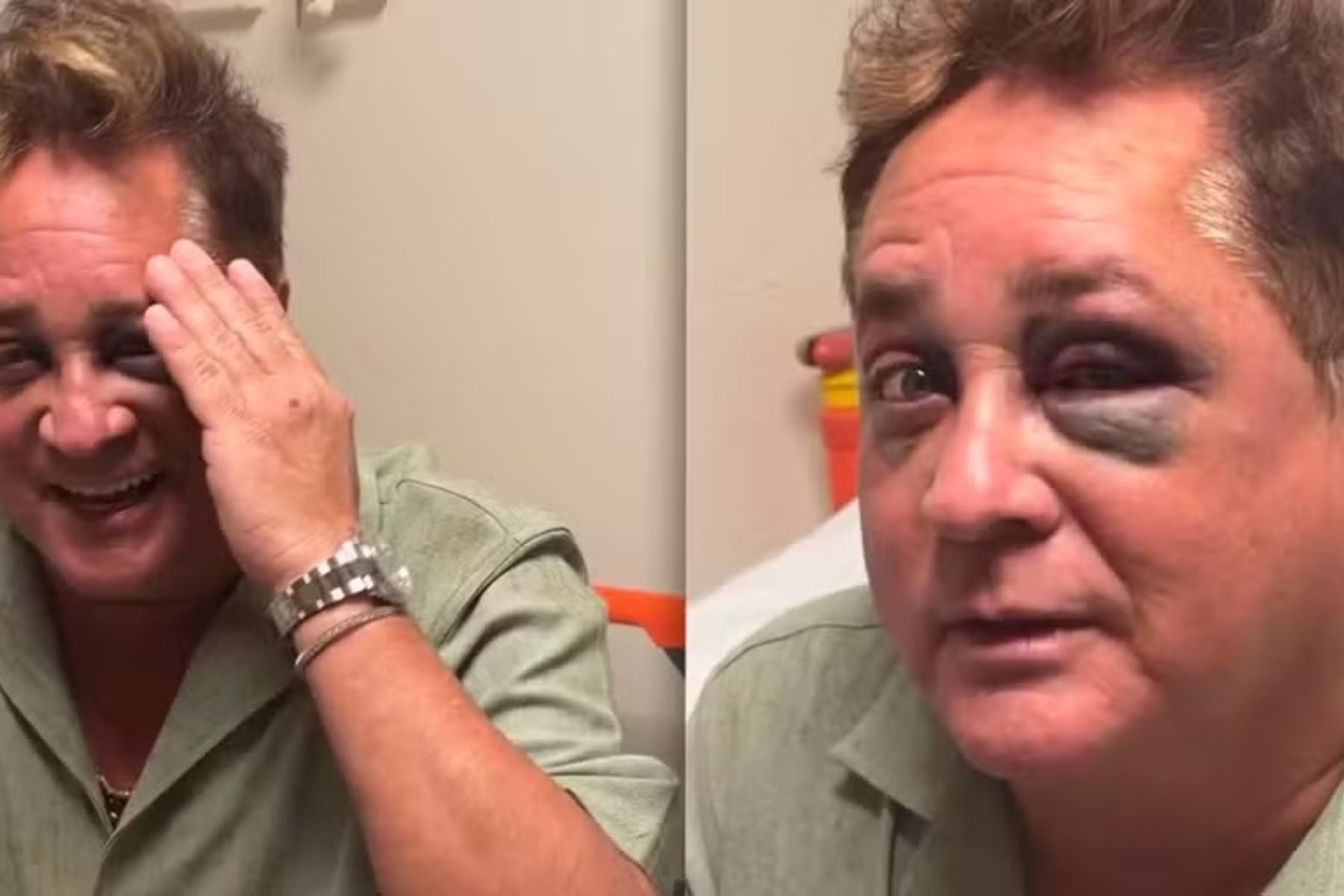 Leonardo dá entrada em hospital após acidente em barco