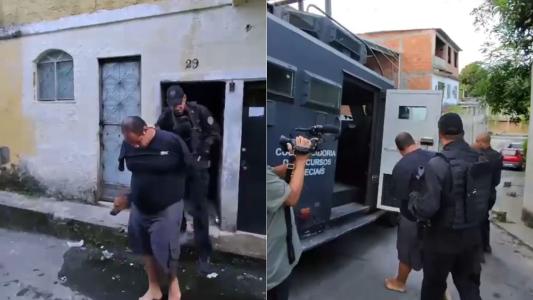 Líder do Comando Vermelho é preso em operação contra roubo de carros no Rio; vídeo