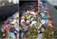 Descarte de 40 mil livros em Osasco vira alvo de investigação no MP; vídeo