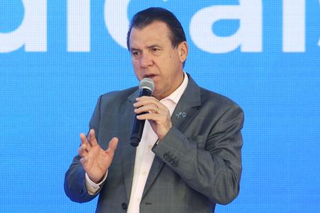 O ministro do Trabalho e Emprego, Luiz Marinho