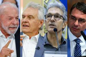 Lula empata com Flávio, Barbosa, Caiado e Zema no 2º turno, mostra PoderData/AYA