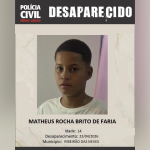 Adolescente de 14 anos desaparece em Ribeirão das Neves durante ida à escola