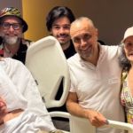 Internado, Mauro Mendonça celebra 95 anos com a família em hospital