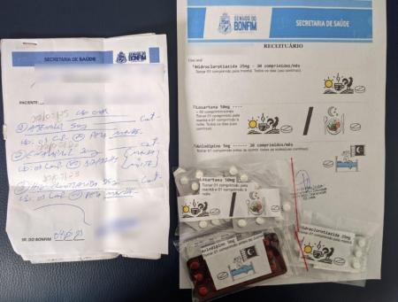 Médico cria receita com desenhos para pacientes que não sabem ler e reduz erros no tratamento (2) • Imagens cedidas à Itatiaia