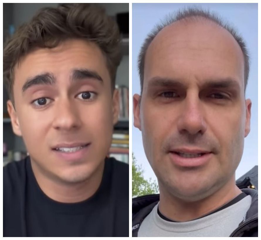 Nikolas diz preferir não acompanhar discussão entre Eduardo Bolsonaro e Pablo Almeida
