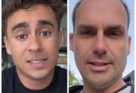 Nikolas x Eduardo: presidente do PL pede fim de brigas da direita nas redes sociais