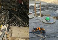 Oito homens são presos com uma tonelada de cabos de cobre furtados no RJ