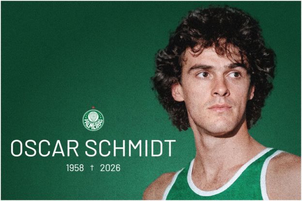 Palmeiras lamenta morte de Oscar Schmidt e relembra passagem de ex-atleta pelo clube