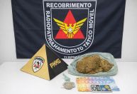 Homem é preso por tráfico de drogas em São Francisco durante ação da PM