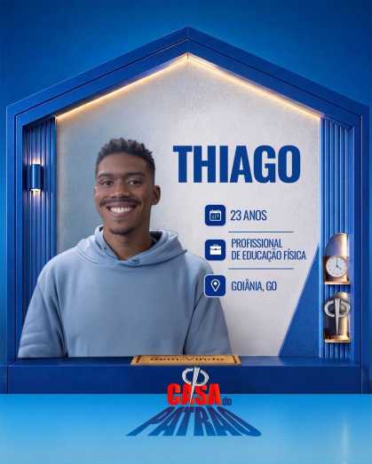 Thiago foi o segundo eliminado