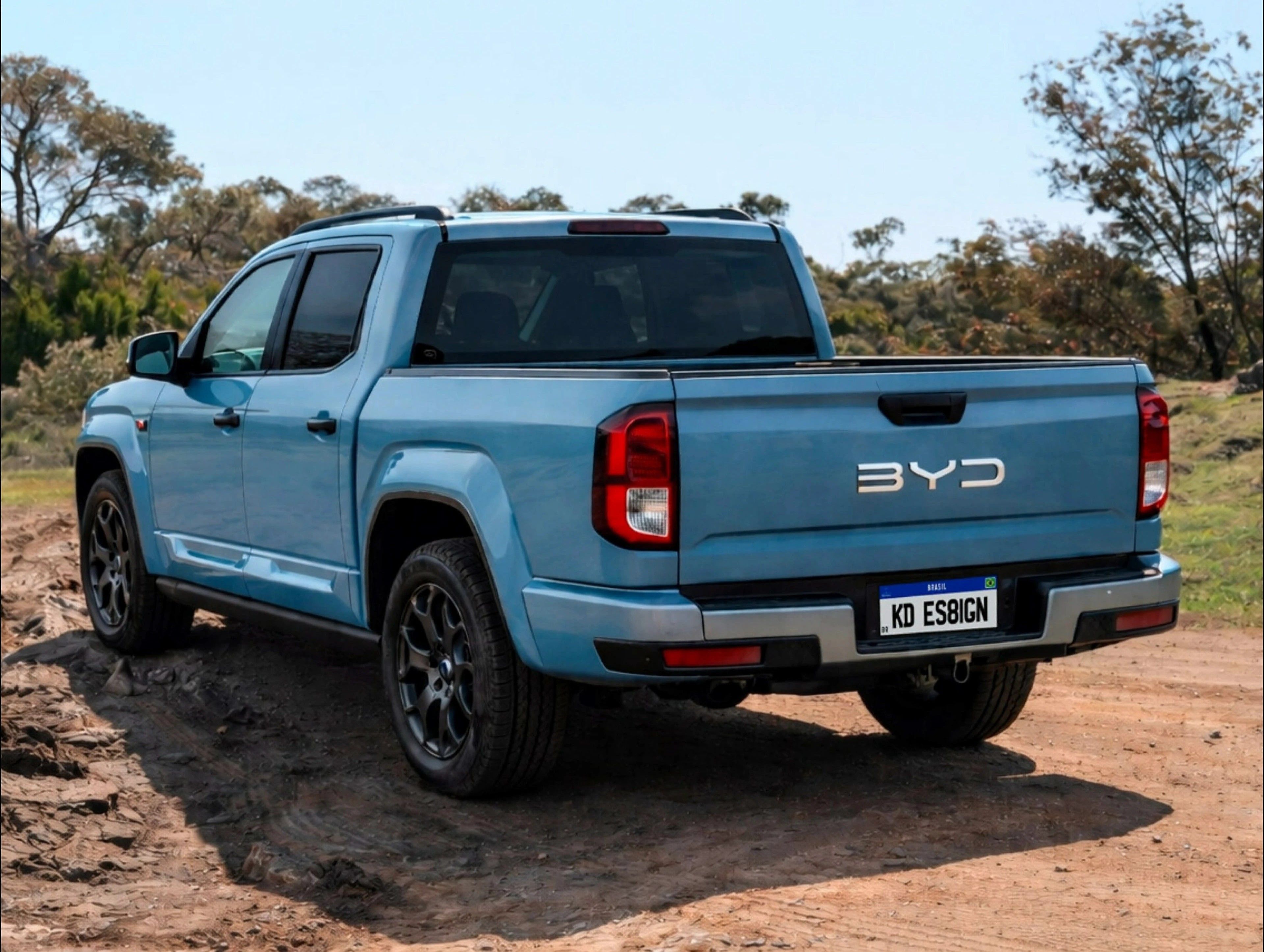BYD trabalha em picape maior que a Shark confirmada para o Brasil
