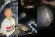 Gangue 'quebra-vidro': helicóptero da PM ajuda a prender suspeito em SP