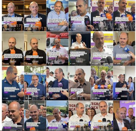 Simões é quase unanimidade entre os posts da imprensa oficial de Minas
