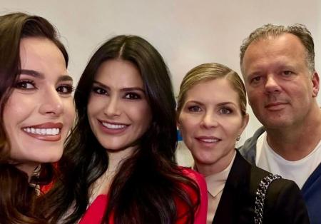 Julia Gama, Natália Guimarães, Carla Ferro e Rodrigo Ferro
