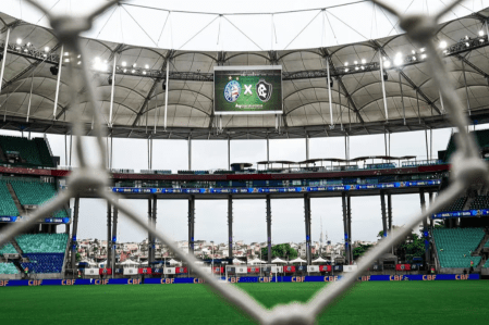 Arena Fonte Nova, palco do jogo entre Bahia e Remo