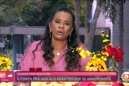 Solange Couto pediu perdão a Ana Paula Renault • Reprodução | TV Globo
