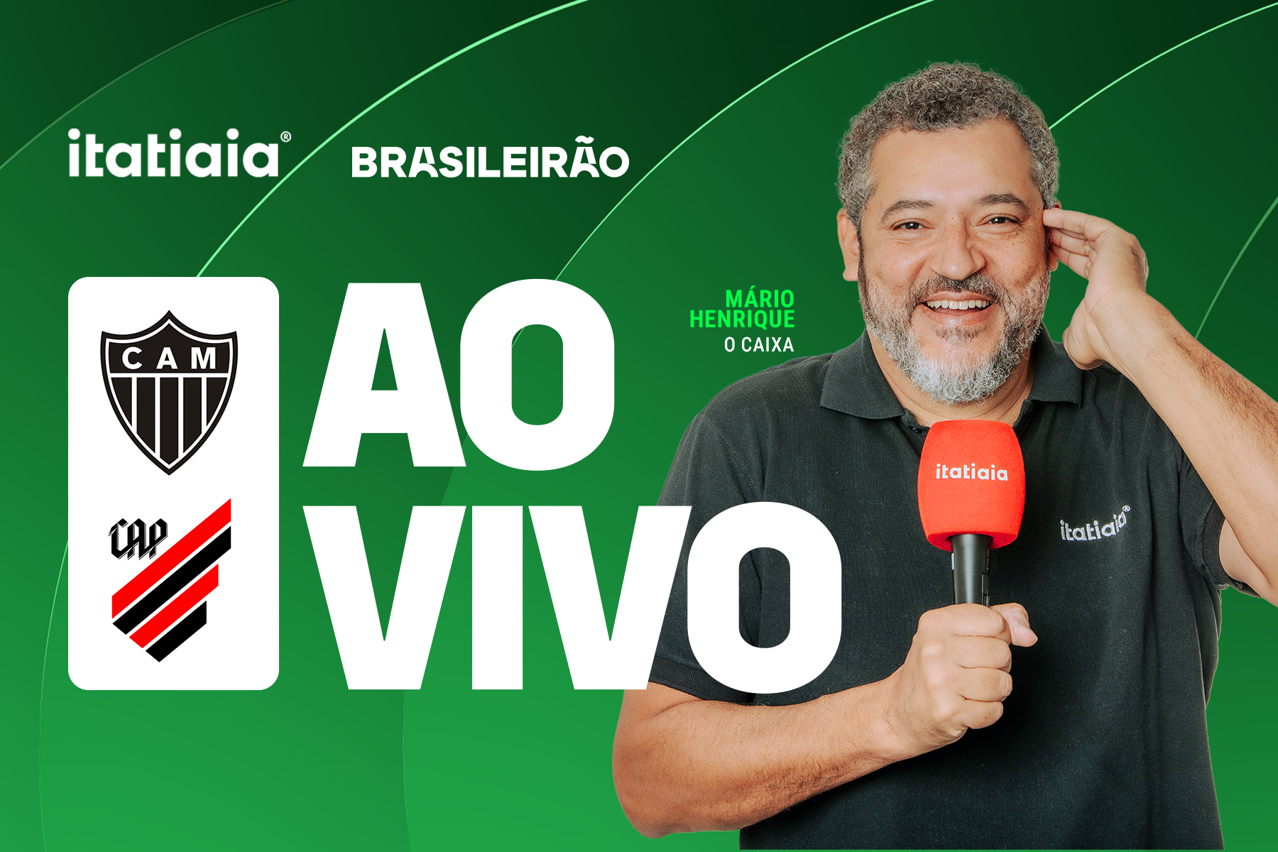 Atlético x Athletico-PR: assista, ao vivo, à transmissão da Itatiaia