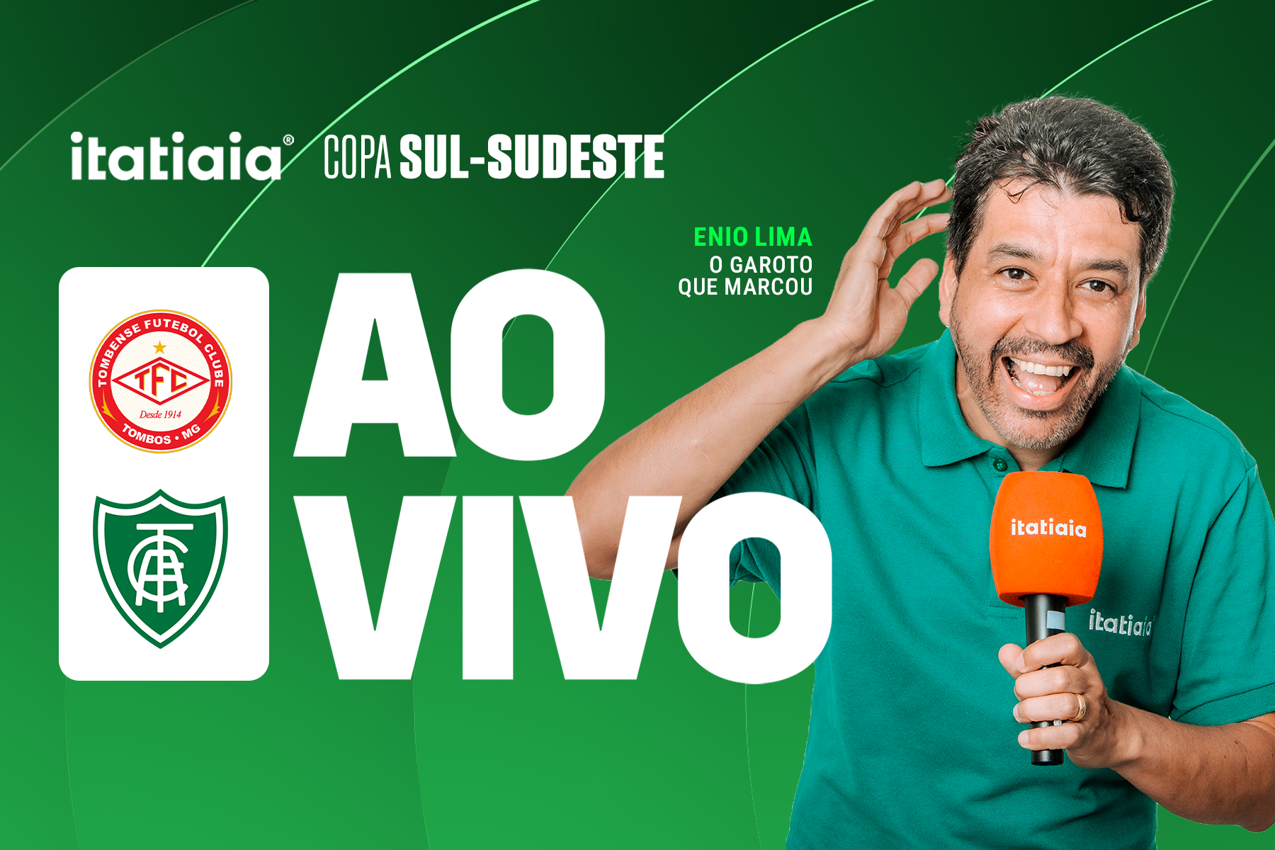 Tombense x América: assista, ao vivo, à transmissão da Itatiaia