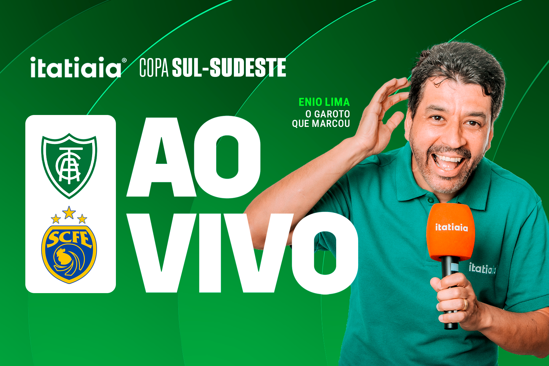 América x Sampaio Corrêa-RJ: assista, ao vivo, à transmissão da Itatiaia
