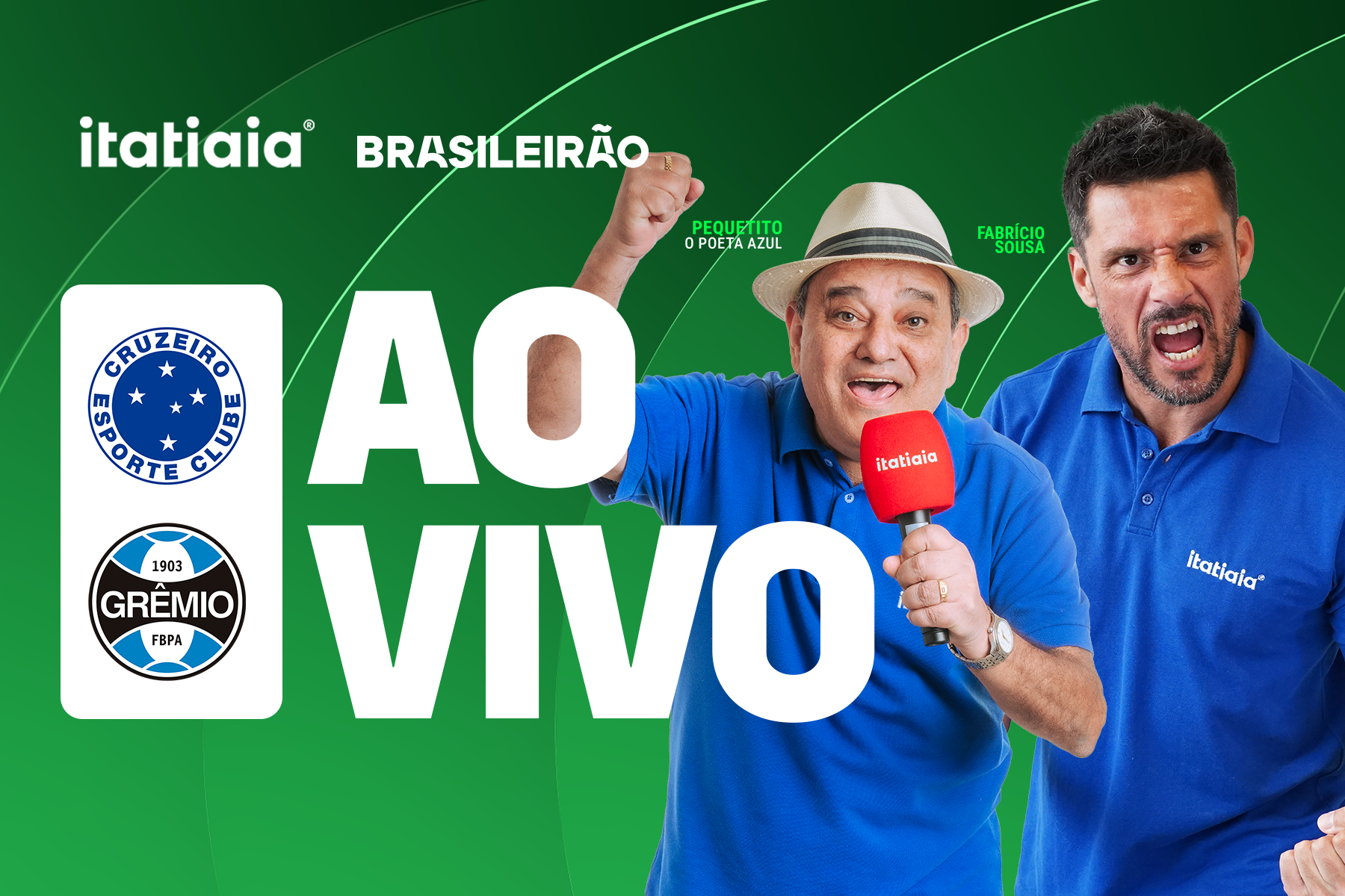 Cruzeiro x Grêmio: assista, ao vivo, à transmissão da Itatiaia