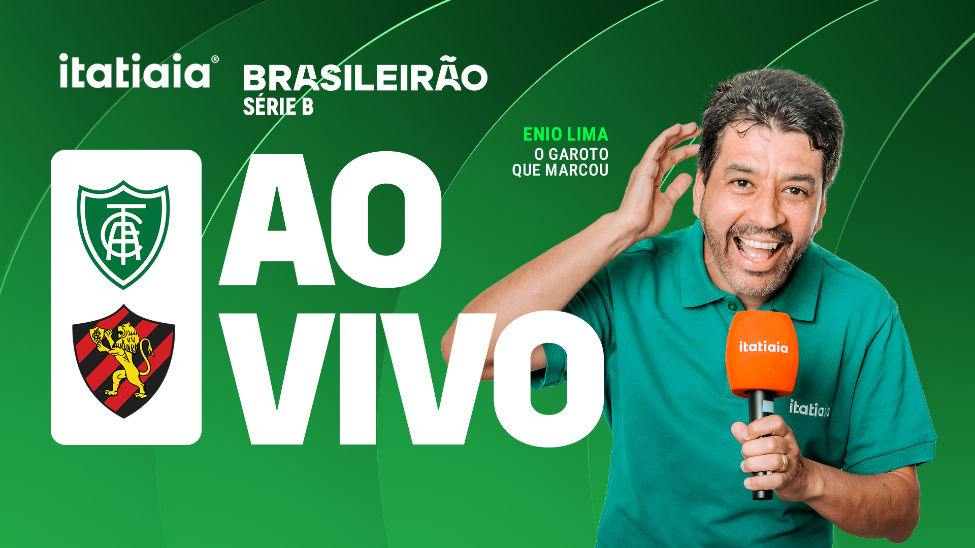 América x Sport: assista, ao vivo, à transmissão da Itatiaia
