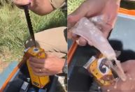 Trio é preso com R$ 150 mil em canetas de Mounjaro escondidas em achocolatado em BH; vídeo