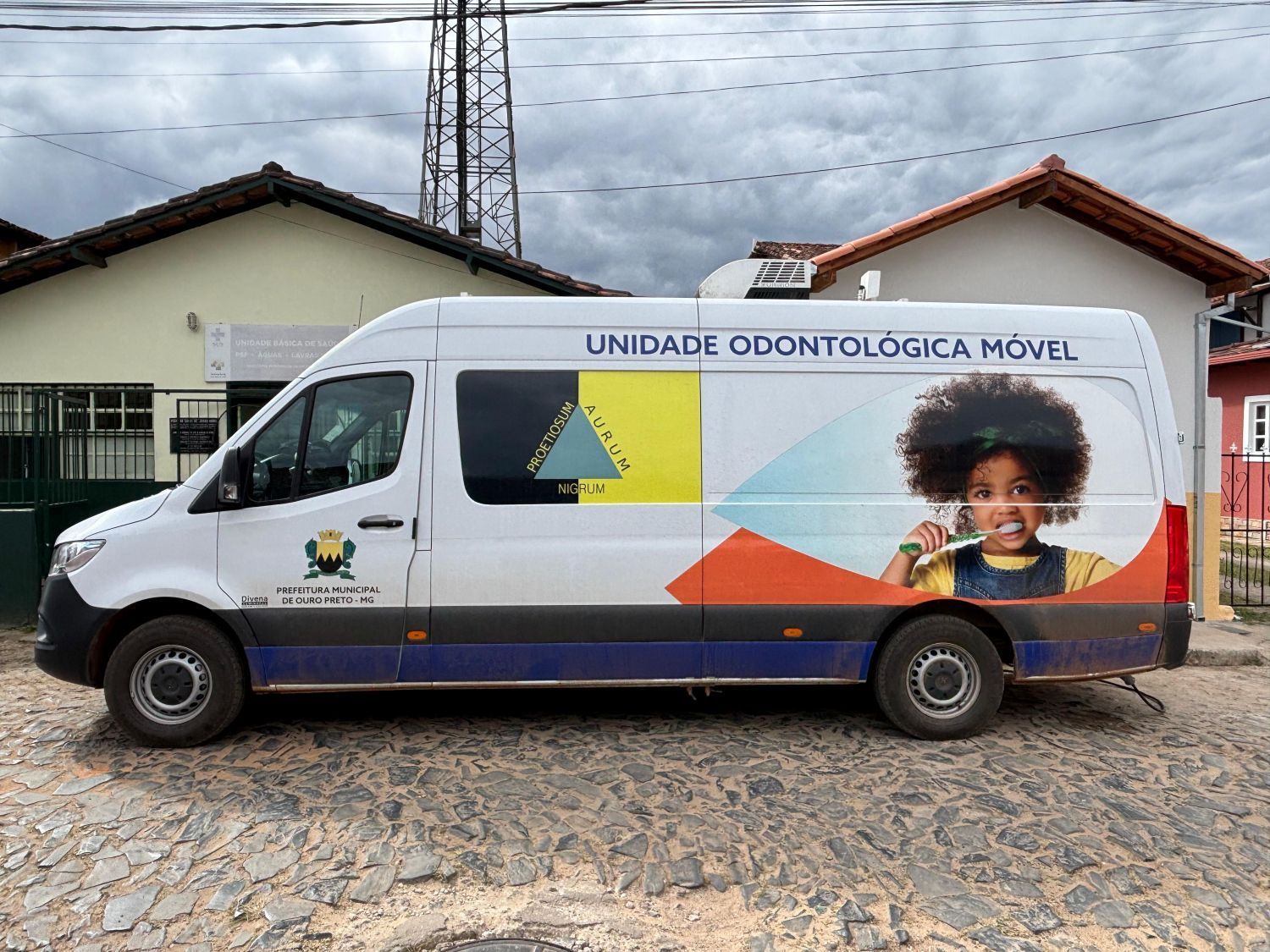Odontomóvel percorre distritos de Ouro Preto, confira locais