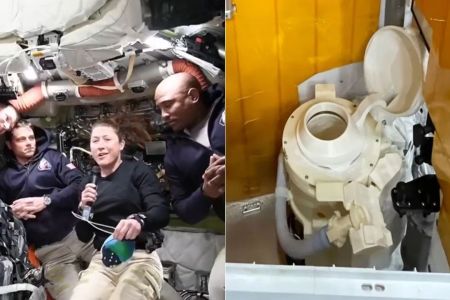 Única mulher da Artemis II resolve problema no banheiro da nave rumo à Lua; entenda