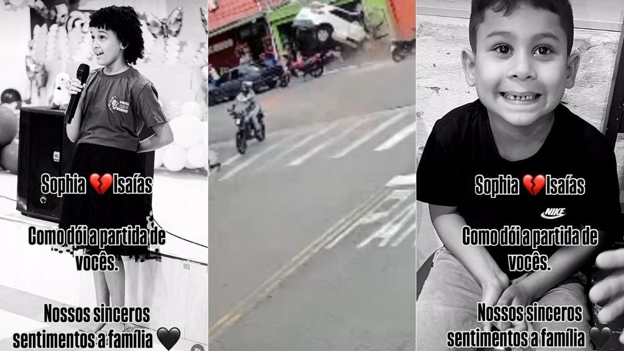 Veja quem eram os irmãos de 6 e 10 anos mortos por motorista embriagado em SP