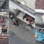 Vídeo mostra fuga por telhados antes de prisão de traficantes do CV no Rio