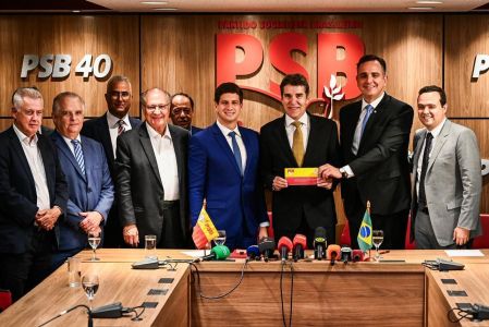 Jarbas Soares se filiou a sigla ao lado de Rodrigo Pacheco