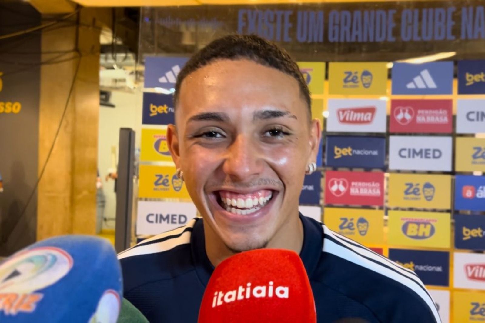 Kauã Moraes revela como jogador da Seleção o 'inspirou' antes de gol pelo Cruzeiro