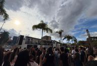 Praça da Estação, em BH, vira palco de celebração e fé na 3ª Jornada Pascoal neste sábado (4)