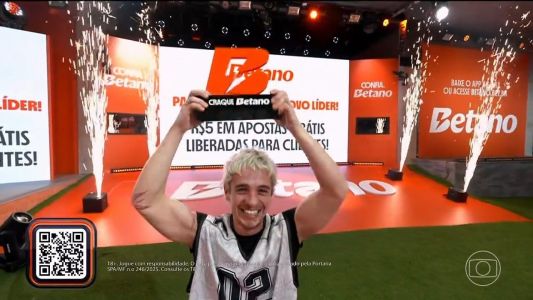 Juliano é Líder do BBB 26 • Reprodução/Globo