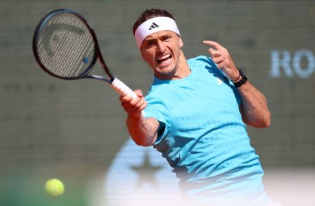 Alexander Zverev em alção em Monte Carlo