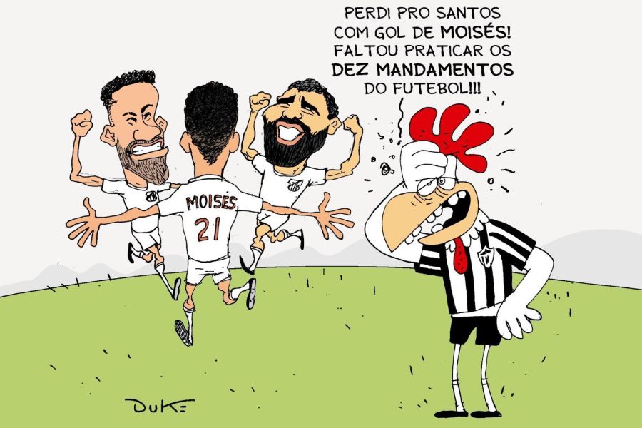 Charge do Duke | A derrota do Atlético para o Santos