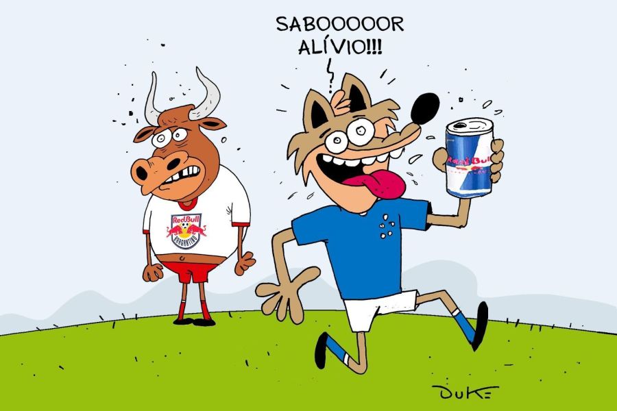 Charge do Duke | A vitória do Cruzeiro sobre o RB Bragantino