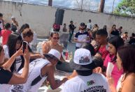 Galoucura Cachoeira do Campo realiza ação de Páscoa para crianças em Ouro Preto