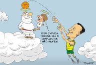 Charge do Duke | Morte de Oscar Schmidt, lenda do basquete brasileiro e mundial