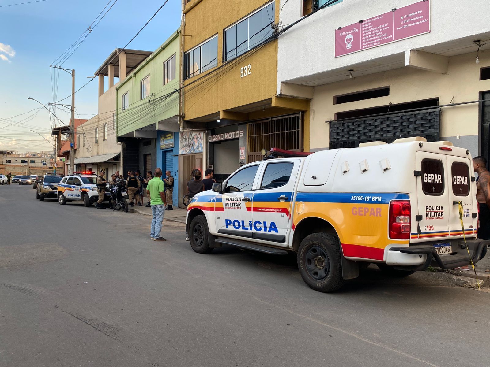 Homem é morto a tiros após briga em oficina em Contagem