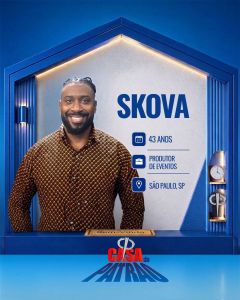 Skova, participante da Casa do Patrão • Divulgação