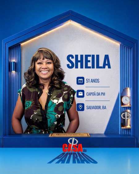 Sheila, participante da Casa do Patrão • Divulgação
