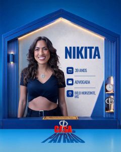 Nikita, participante do reality "Casa do Patrão" • Divulgação