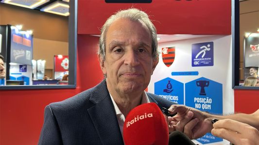 Luiz Eduardo Baptista, presidente do Flamengo